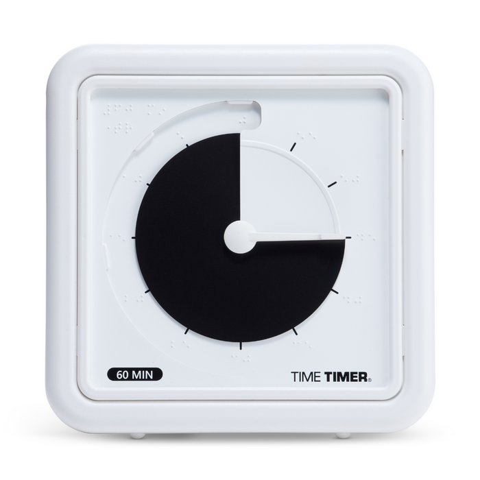 Time Timer Braille (8 Inch) [Black Disk]