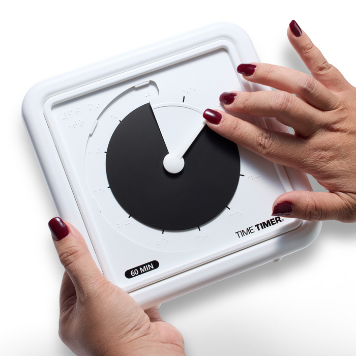 Time Timer Braille (8 Inch) [Black Disk]