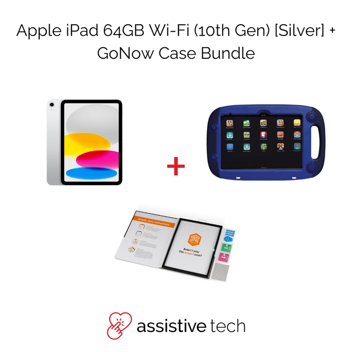 Apple iPad 64GB Wi-Fi (10th Gen) + GoNow Case Bundle