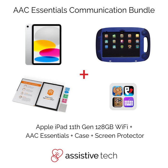 AAC Essentials Rugged Communication Bundle (iPad 11th Gen/128GB + GoNow Case)