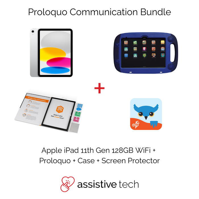 Proloquo 3 Year AAC Rugged Communication Bundle (iPad 11th Gen/128GB + GoNow Case)