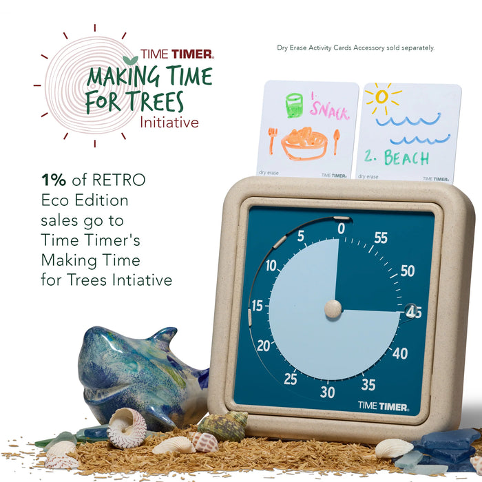 Time Timer Retro Eco (8 Inch) [Water/Blue]